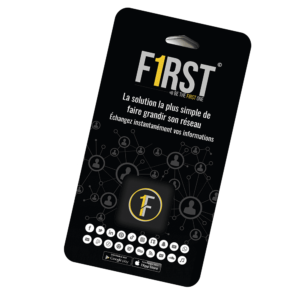 Etiquette nfc ou tag nfc F1RST CARD