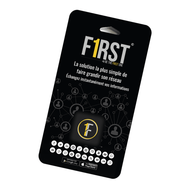 Etiquette nfc ou tag nfc F1RST CARD