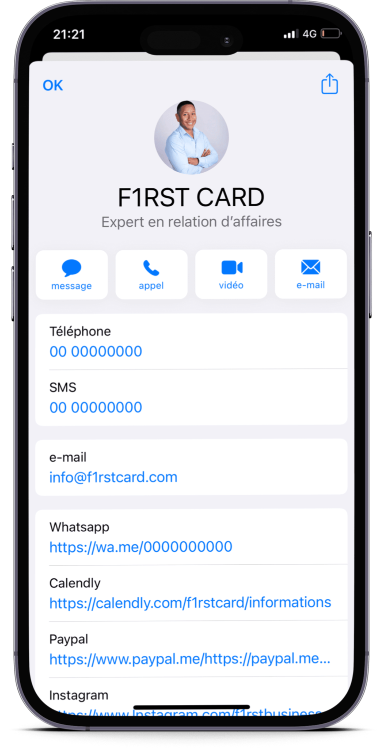 F1RST CARD CONTACT